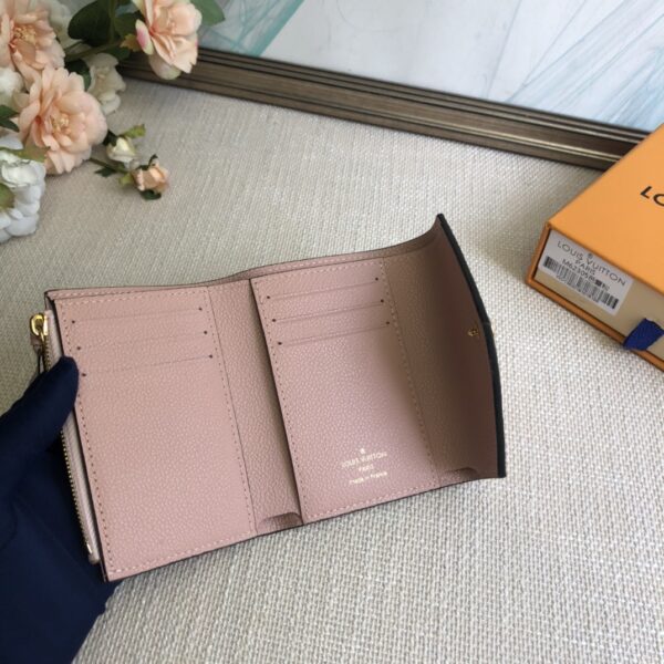Louis Vuitton Monogram Empreinte Victorine Wallet - Pink 31482 - Image 3