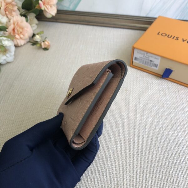 Louis Vuitton Monogram Empreinte Victorine Wallet - Pink 31482 - Image 4