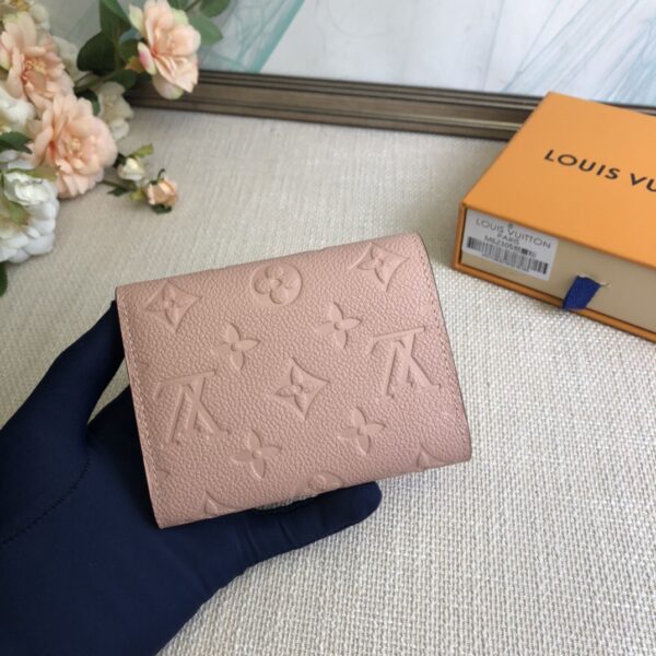 Louis Vuitton Monogram Empreinte Victorine Wallet - Pink 31482 - Image 5