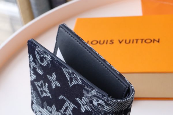 Louis Vuitton Multiple Wallet - New Blue 39837 - Image 4