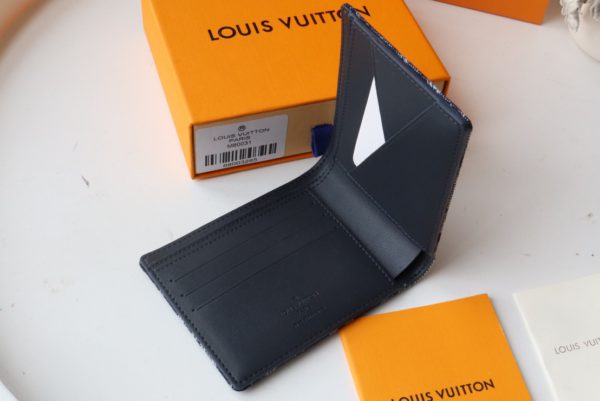 Louis Vuitton Multiple Wallet - New Blue 39837 - Image 3