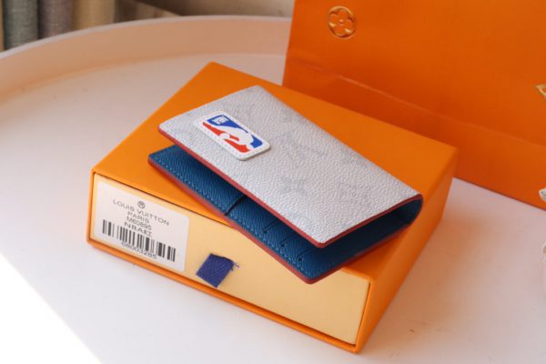 Louis Vuitton x NBA Pocket Organizer Antartica - White 91050 - Image 4
