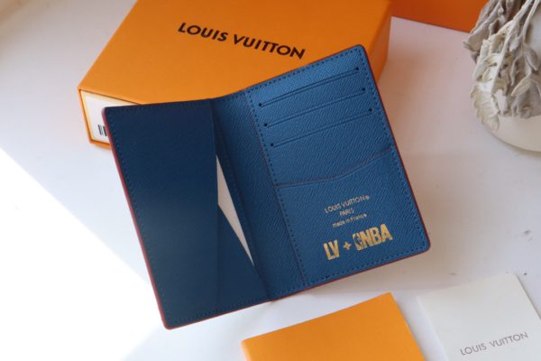 Louis Vuitton x NBA Pocket Organizer Antartica - White 91050 - Image 3