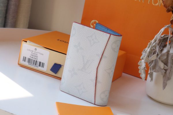 Louis Vuitton x NBA Pocket Organizer Antartica - White 91050 - Image 5