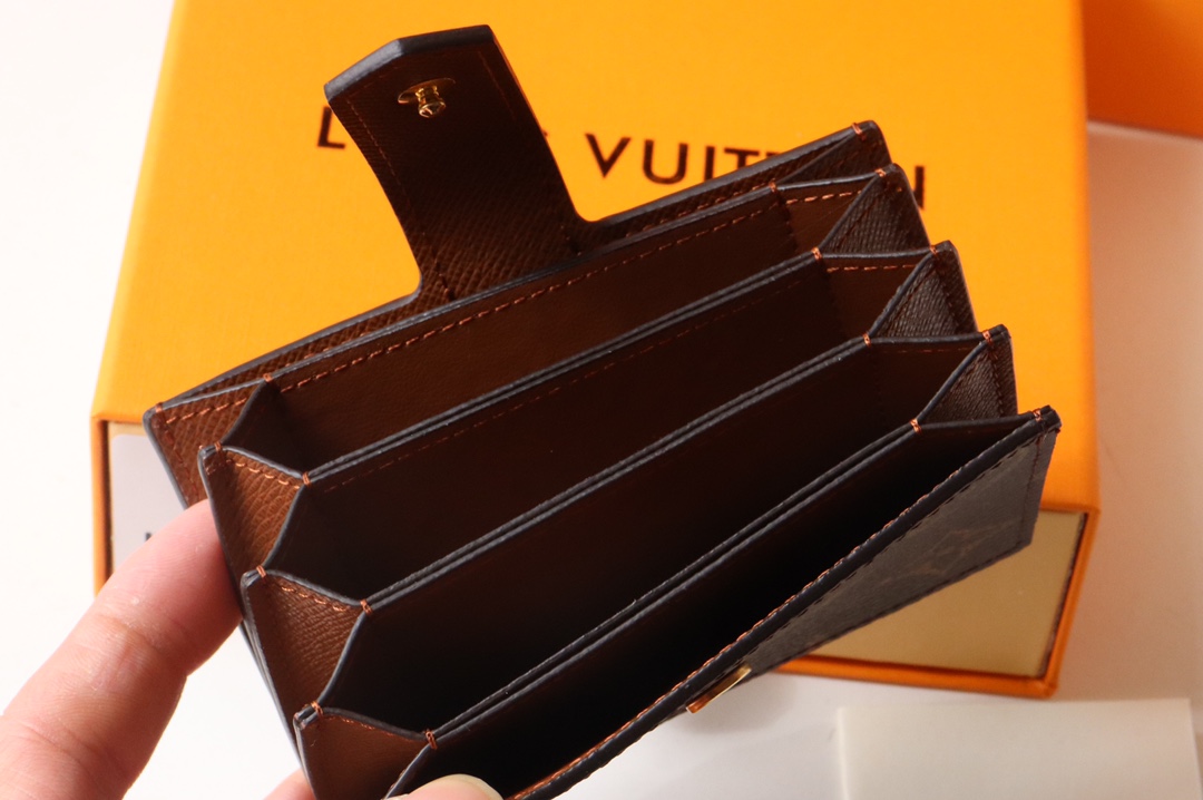 Louis Vuitton New Card Holder - Brown 37969 - Image 3