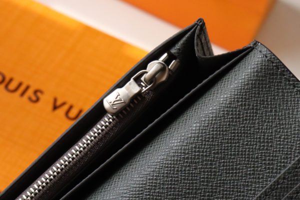 Louis Vuitton BRAZZA Wallet - Black/Gray 26599 - Image 2