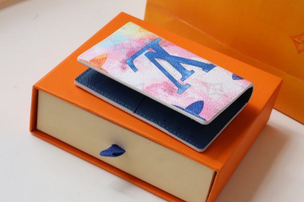 Louis Vuitton Blue Pocket Organizer 52559 - Image 5