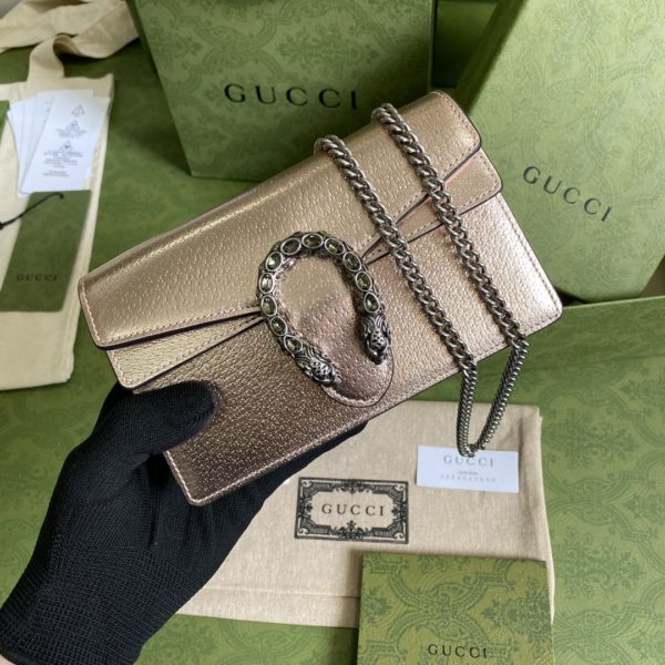 Gucci Dionysus Super Mini Bag - Rose Gold 88950