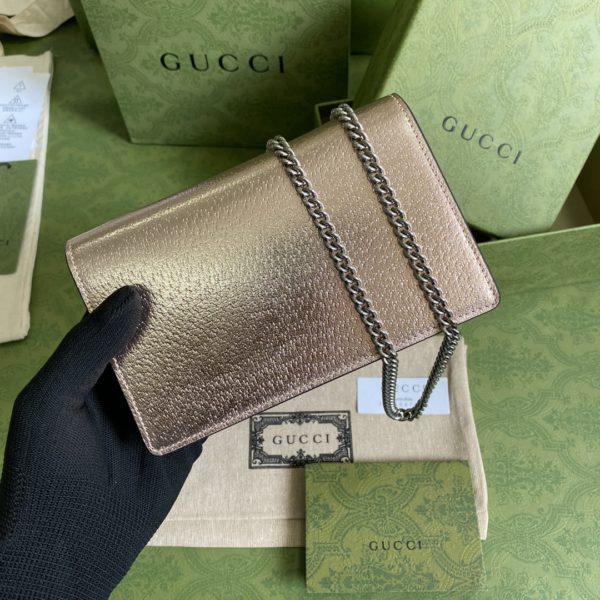 Gucci Dionysus Super Mini Bag - Rose Gold 88950 - Image 2