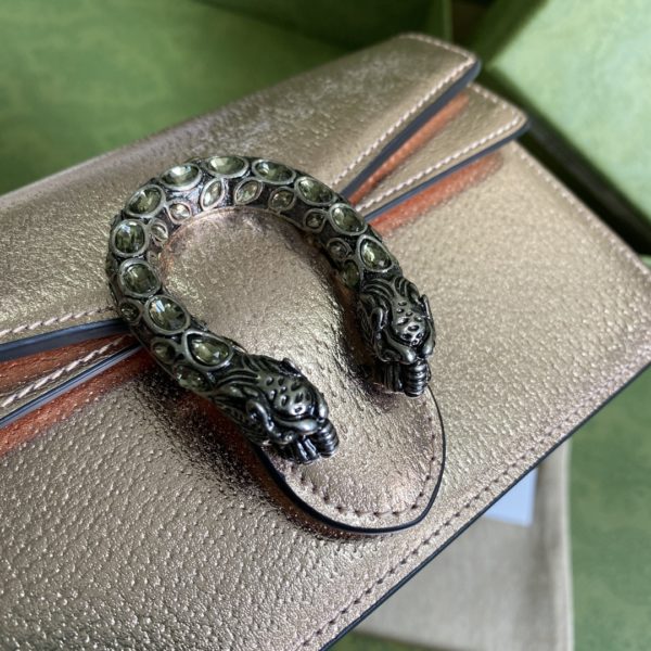 Gucci Dionysus Super Mini Bag - Rose Gold 88950 - Image 4