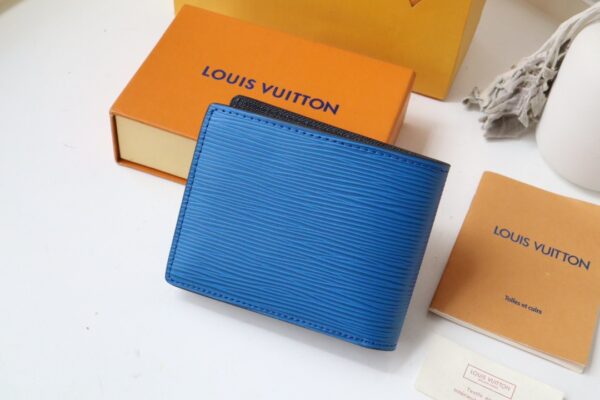 Louis Vuitton Multiple Wallet - Black 60489 - Image 5