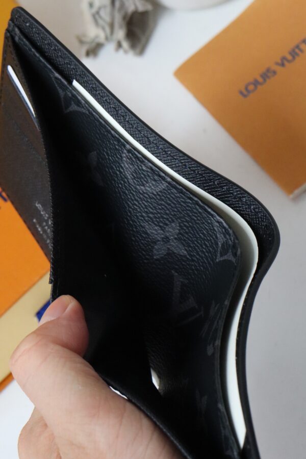 Louis Vuitton Multiple Wallet - Black 60489 - Image 2