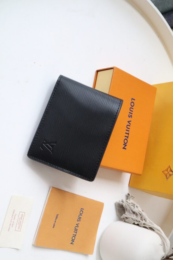 Louis Vuitton Multiple Wallet - Black 76458 - Image 5