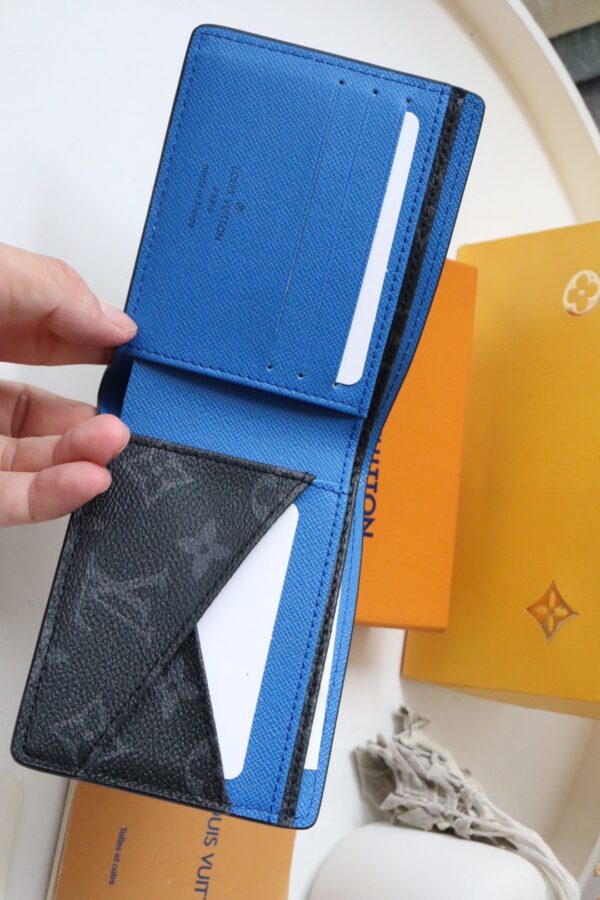 Louis Vuitton Multiple Wallet - Black 76458 - Image 3