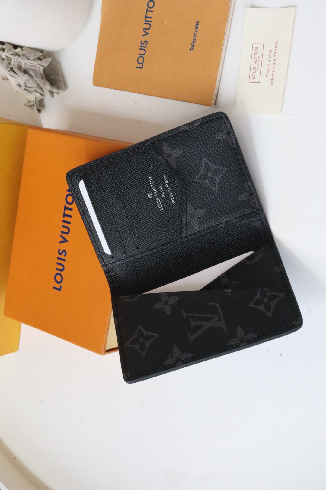 Louis Vuitton Pocket Universal Wallet - Blue 34405 - Image 3