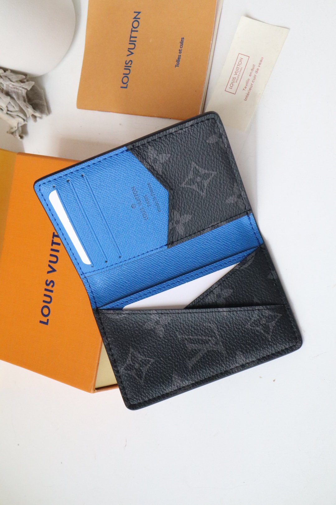 Louis Vuitton Pocket Universal Wallet - Black 59364 - Image 3
