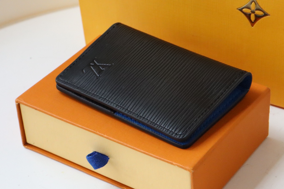Louis Vuitton Pocket Universal Wallet - Black 59364 - Image 4