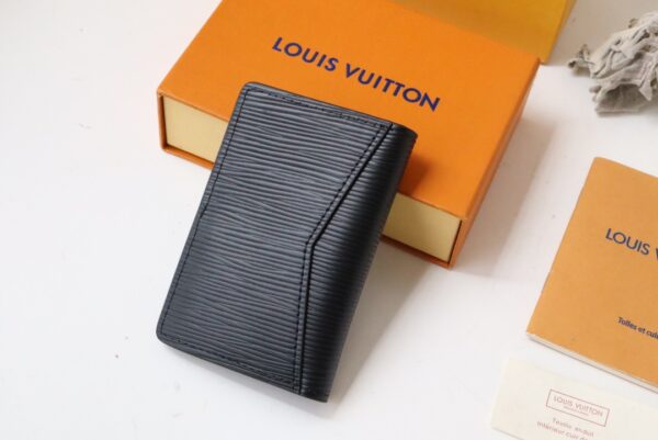 Louis Vuitton Pocket Universal Wallet - Black 59364 - Image 5