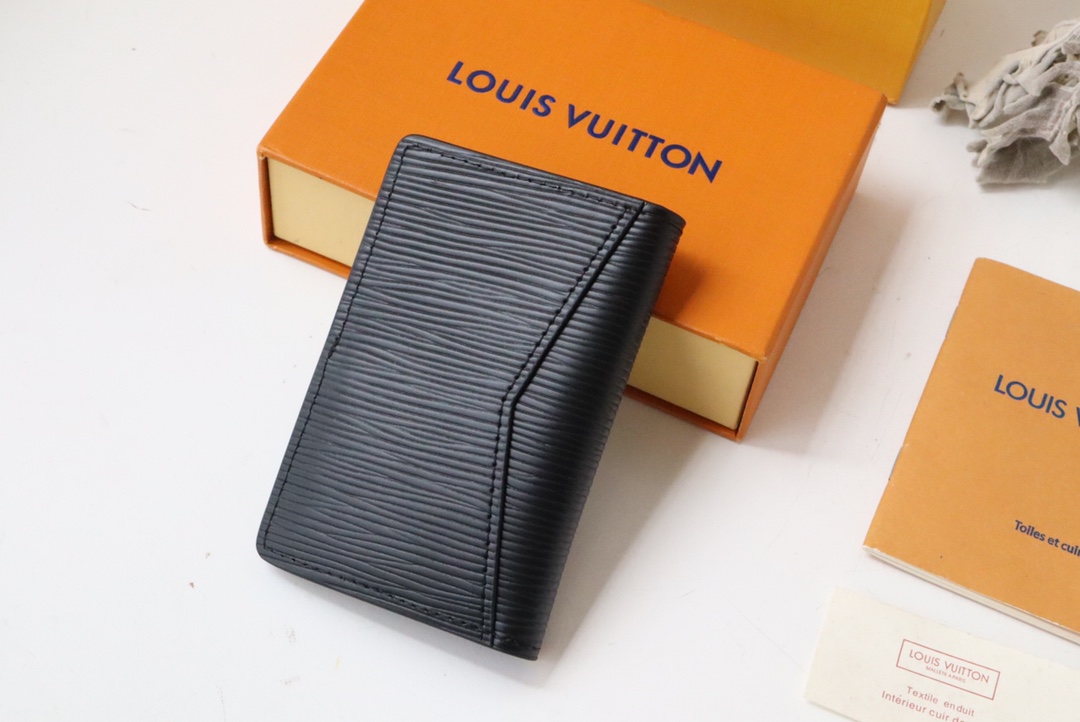 Louis Vuitton Pocket Universal Wallet - Black 59364 - Image 5