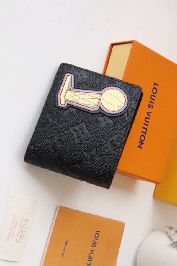 Louis Vuitton LVXNBA Multiple Wallet - Black 76253 - Image 5