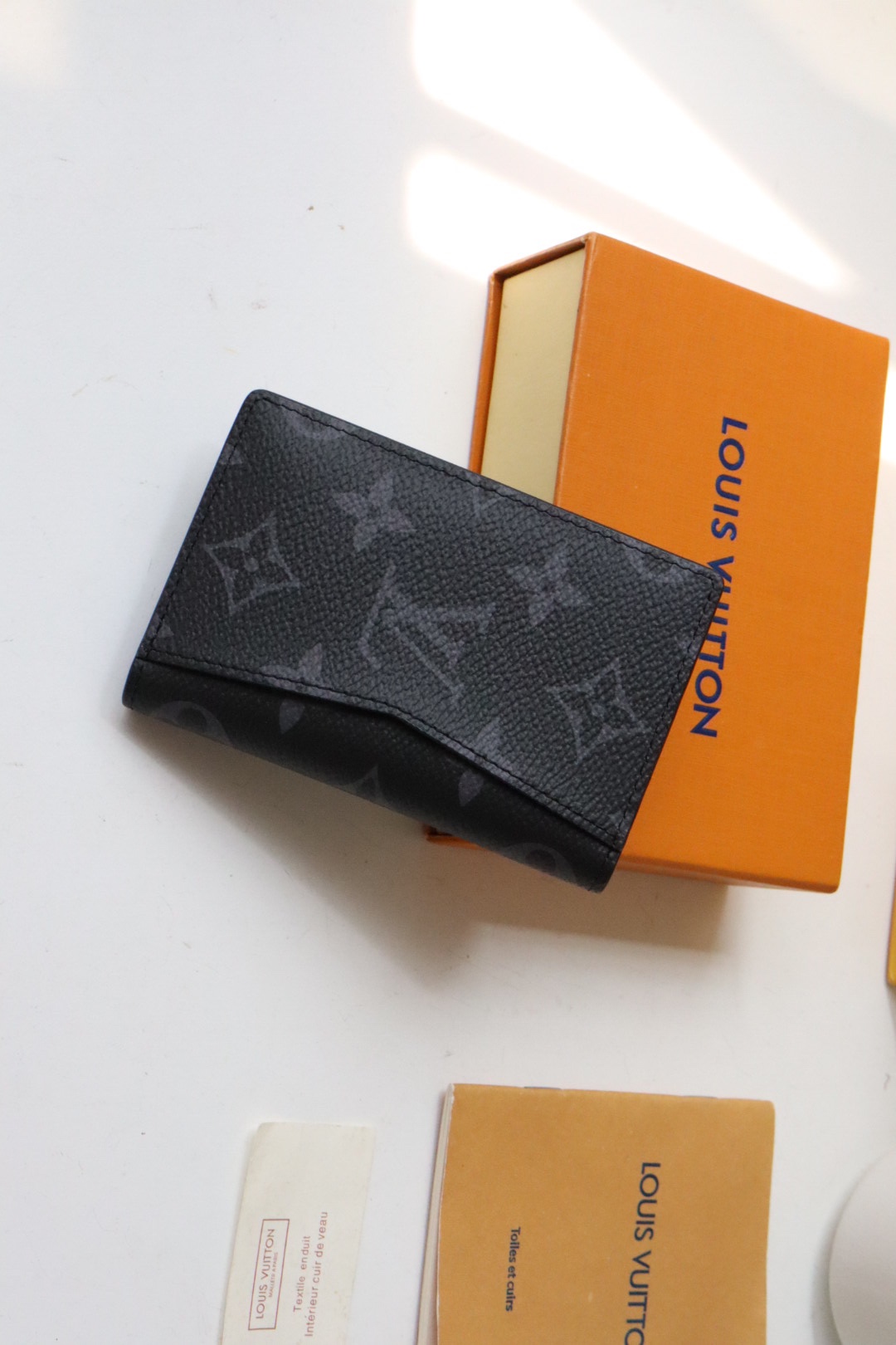 Louis Vuitton New Pocket Organizer Monogram Eclipse Holidays Edition 14385 - Image 5