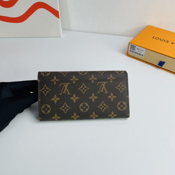 Louis Vuitton Monogram Canvas Envelope Wallet - Brown 69024 - Image 4