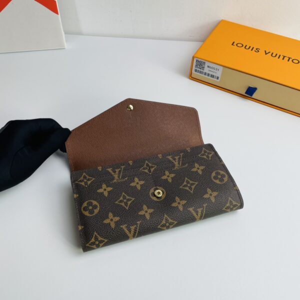 Louis Vuitton Monogram Canvas Envelope Wallet - Brown 69024 - Image 3