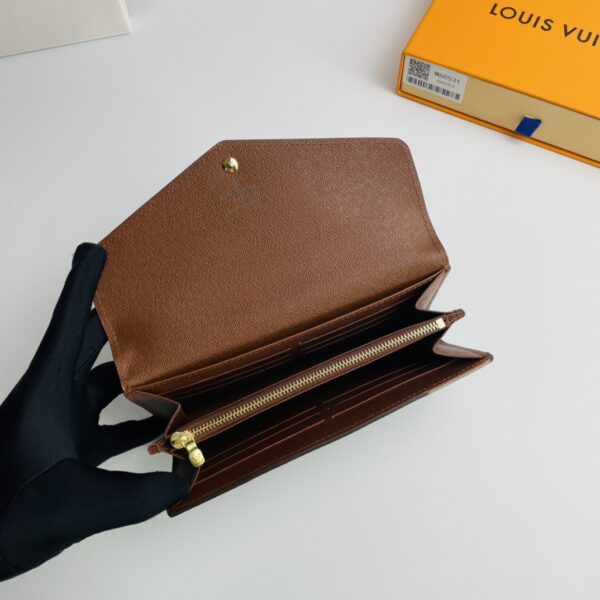 Louis Vuitton Monogram Canvas Envelope Wallet - Brown 69024 - Image 2
