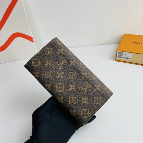 Louis Vuitton Monogram Canvas Envelope Wallet - Red 92855 - Image 5