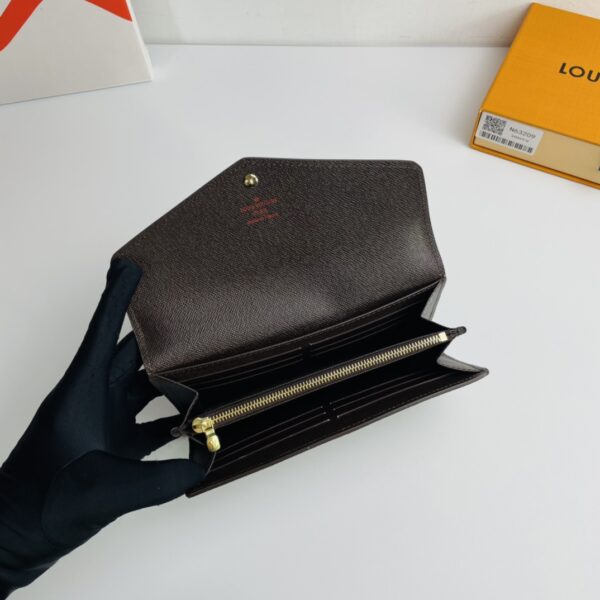 Louis Vuitton Damier Azur Sarah Envelope Wallet 99978 - Image 2
