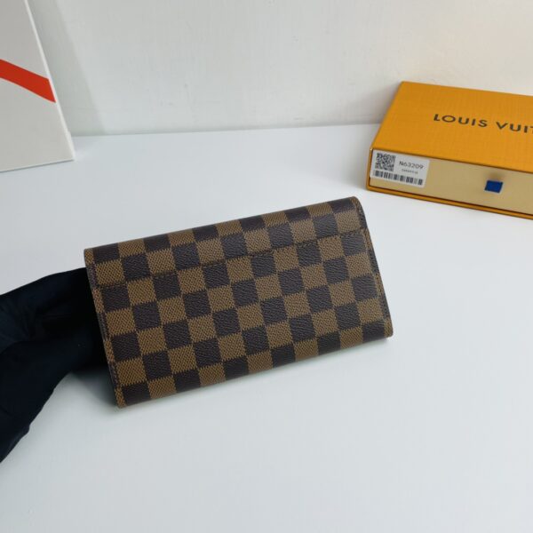 Louis Vuitton Damier Azur Sarah Envelope Wallet 99978 - Image 5