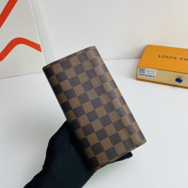 Louis Vuitton Damier Ebene canvas Sarah Envelope Wallet - Skin 53367 - Image 5