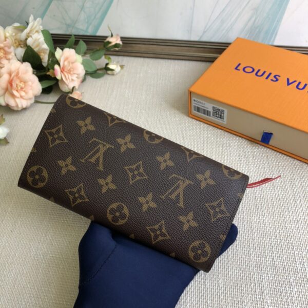 Louis Vuitton Doudou Emilie Wallet - Big Red 65135 - Image 5