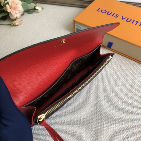 Louis Vuitton Doudou Emilie Wallet - Big Red 65135 - Image 2