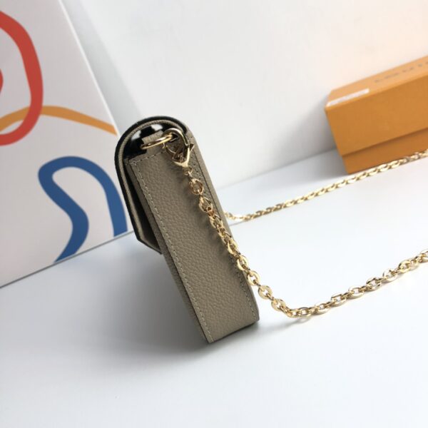 Louis Vuitton Pochette Félicie Chain Bag - Khaki 13895 - Image 5