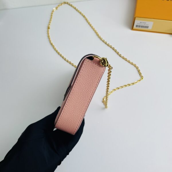 Louis Vuitton Pochette Félicie Chain Bag - Pink 79266 - Image 4