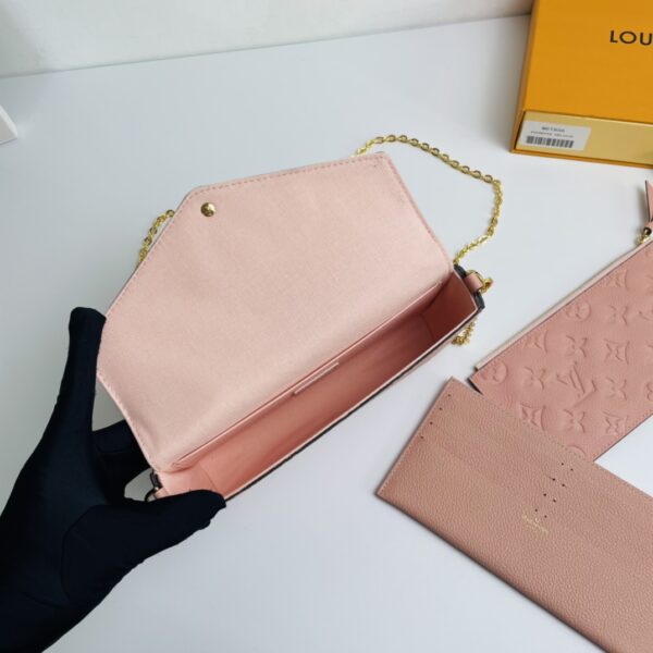 Louis Vuitton Pochette Félicie Chain Bag - Pink 79266 - Image 2