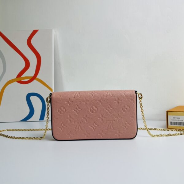 Louis Vuitton Pochette Félicie Chain Bag - Pink 79266 - Image 5