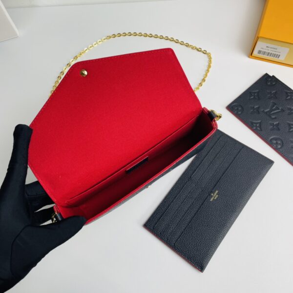 Louis Vuitton Pochette Félicie Chain Bag - Black 17962 - Image 2