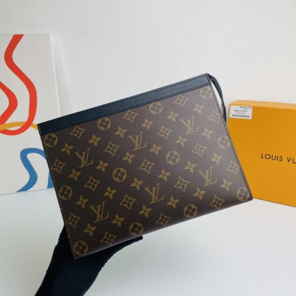 Louis Vuitton Pochette Voyage Medium Clutch - Brown 99342 - Image 4
