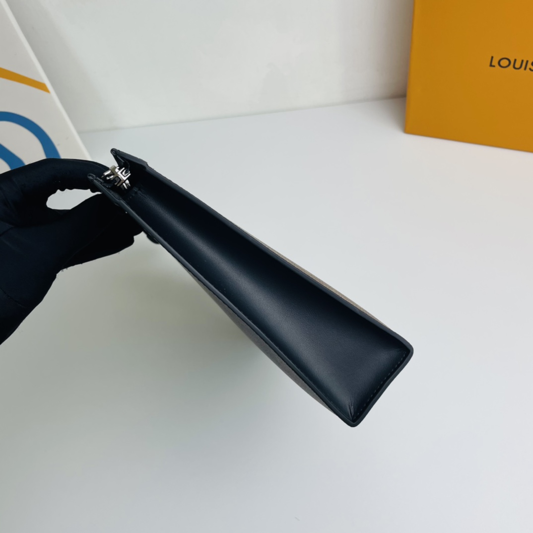 Louis Vuitton Pochette Voyage Medium Clutch - Brown 99342 - Image 3