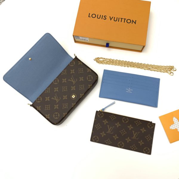 Louis Vuitton Félicie Pochette Handbag 14901 - Image 4