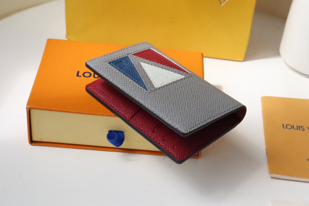 Louis Vuitton Pocket Wallet - Gray 96307 - Image 4