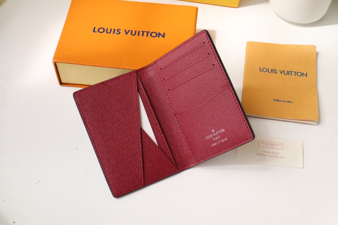 Louis Vuitton Pocket Wallet - Gray 96307 - Image 2