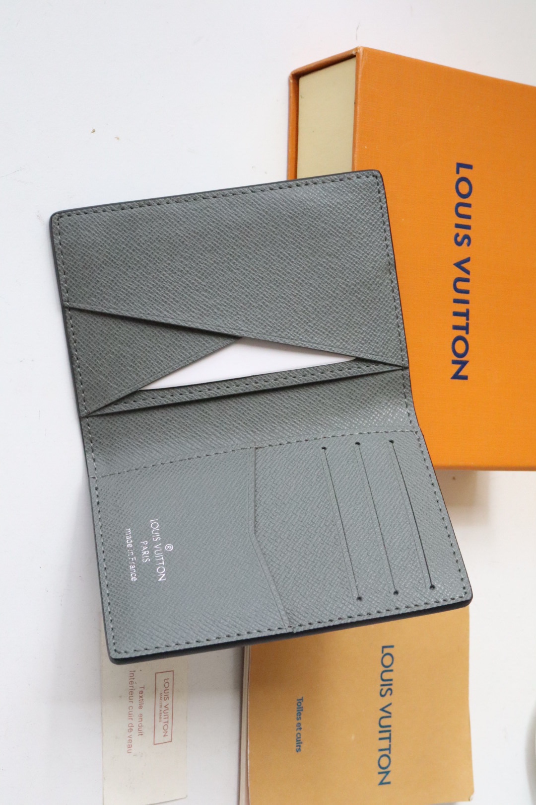Louis Vuitton Pocket Wallet - Blue 70851 - Image 4