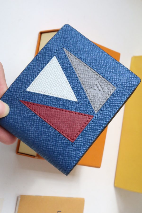 Louis Vuitton Multiple Wallet - Blue 38874 - Image 2