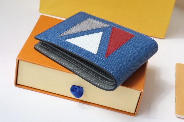 Louis Vuitton Multiple Wallet - Blue 38874 - Image 4