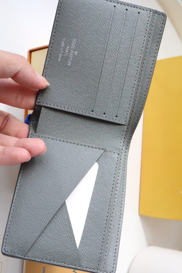 Louis Vuitton Multiple Wallet - Blue 38874 - Image 3