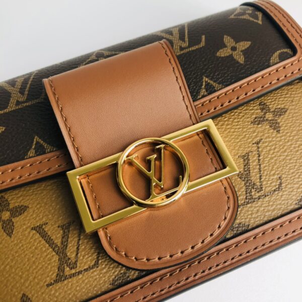 Louis Vuitton Dauphine Chain Bag - Brown 29438 - Image 3