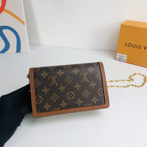 Louis Vuitton Dauphine Chain Bag - Brown 29438 - Image 4